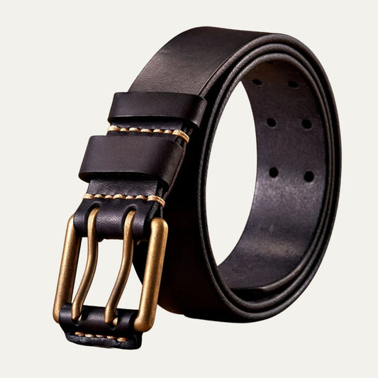 Classic Wide Genuine Leather Belt - Modish World
