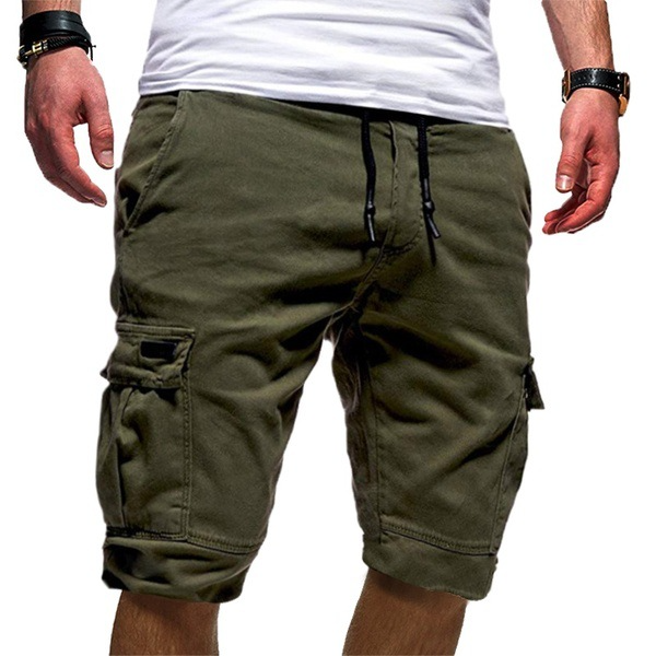 Relaxed Fit Men's Summer Cargo Shorts
