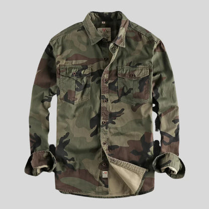 Military Style Hunting Shirt for Men