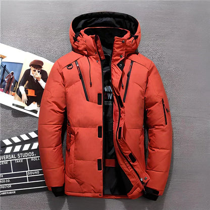 Warm Waterproof Parka Coat - Hooded Style - ModishWorld