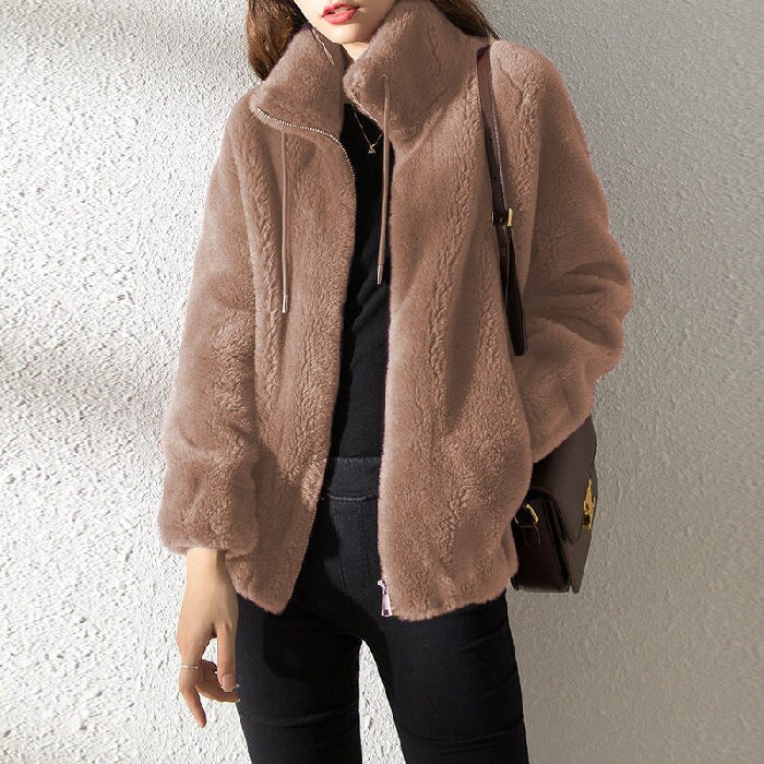 Luxurious Faux Fur Winter Coat for Women