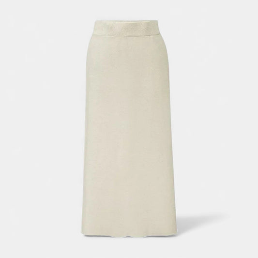 Chic Ladies Wool A-Line Midi Skirt - Modish World