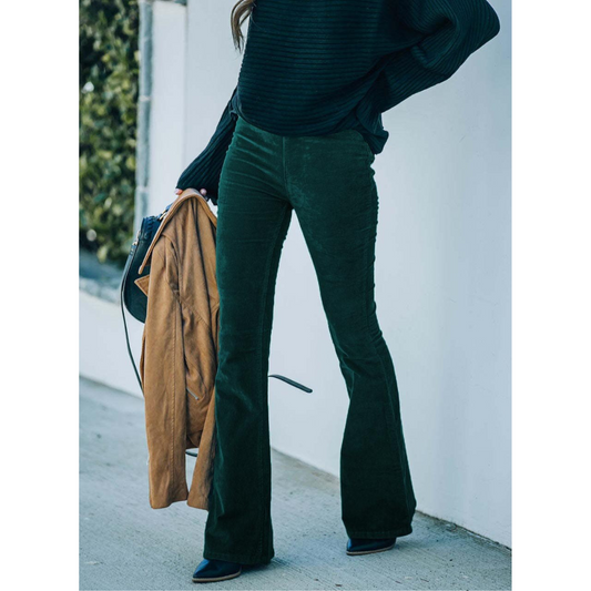 Women's Wide Leg High Waist Pants - ModishWorld