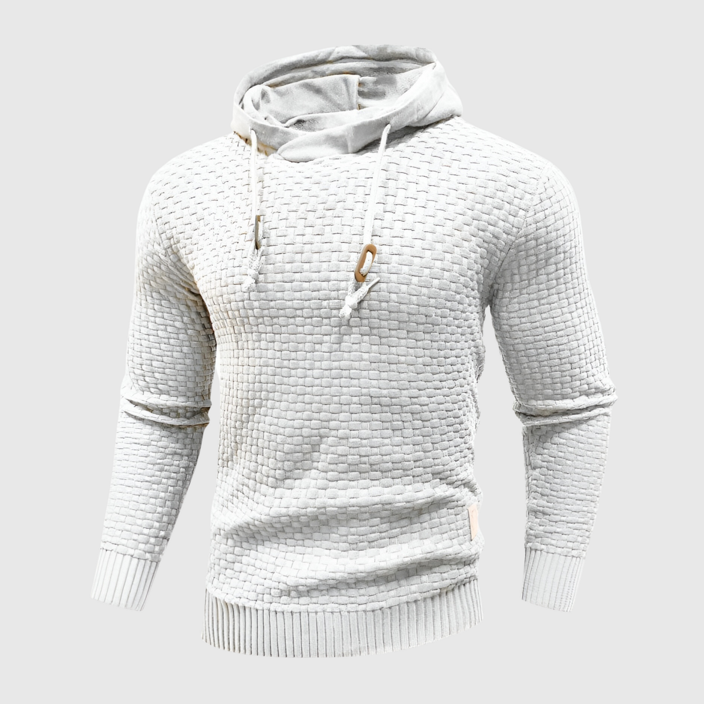 Men's Fleece Hoodie with Adjustable Hood
