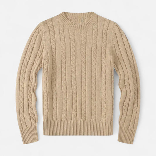 Classic Men's Crew Neck Cotton Sweater - Modish World