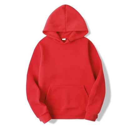 Classic Casual Hooded Sweatshirt with Pockets