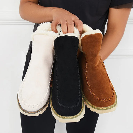 Warm Faux Fur Women's Winter Boots - Modish World