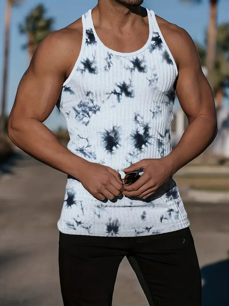 Fashionable Mens Plain Tank Top