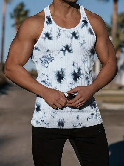 Fashionable Mens Plain Tank Top