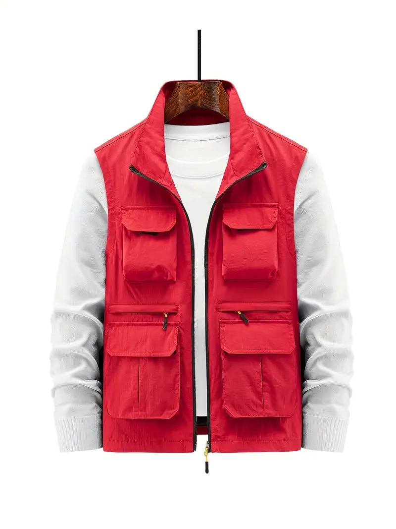 Practical Mens Zipper Fishing Vest