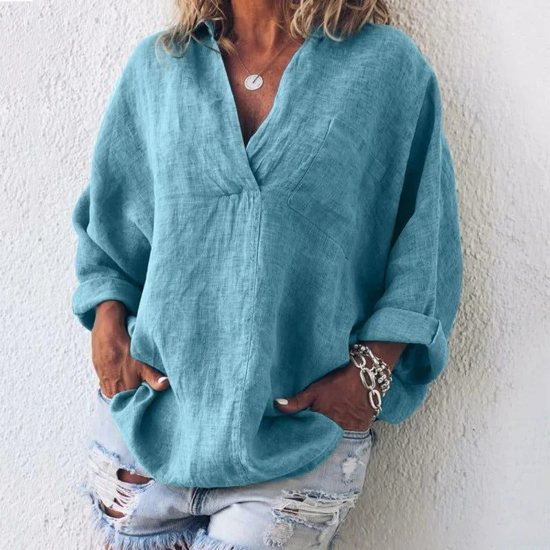Elegant Simple Women's Blouse Sophie
