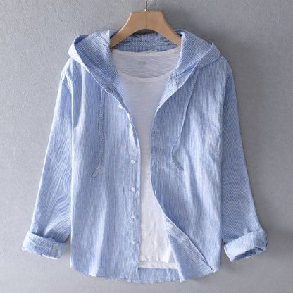 Relaxed Fit Mens Hoodie Shirt