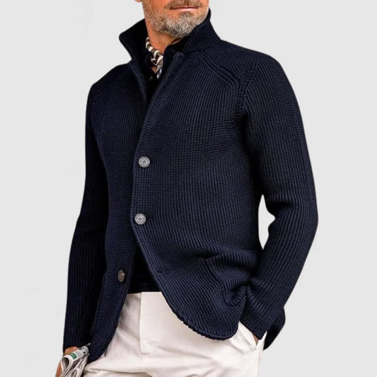 Warm Men's Wool Winter Sweater Jacket - ModishWorld