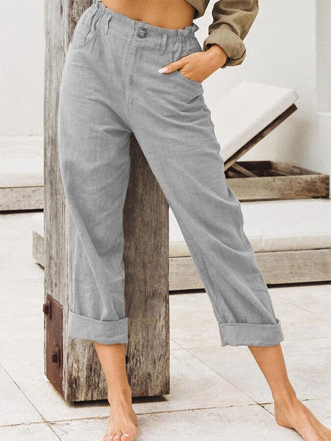 Fashionable Women's Slim Fit Pants