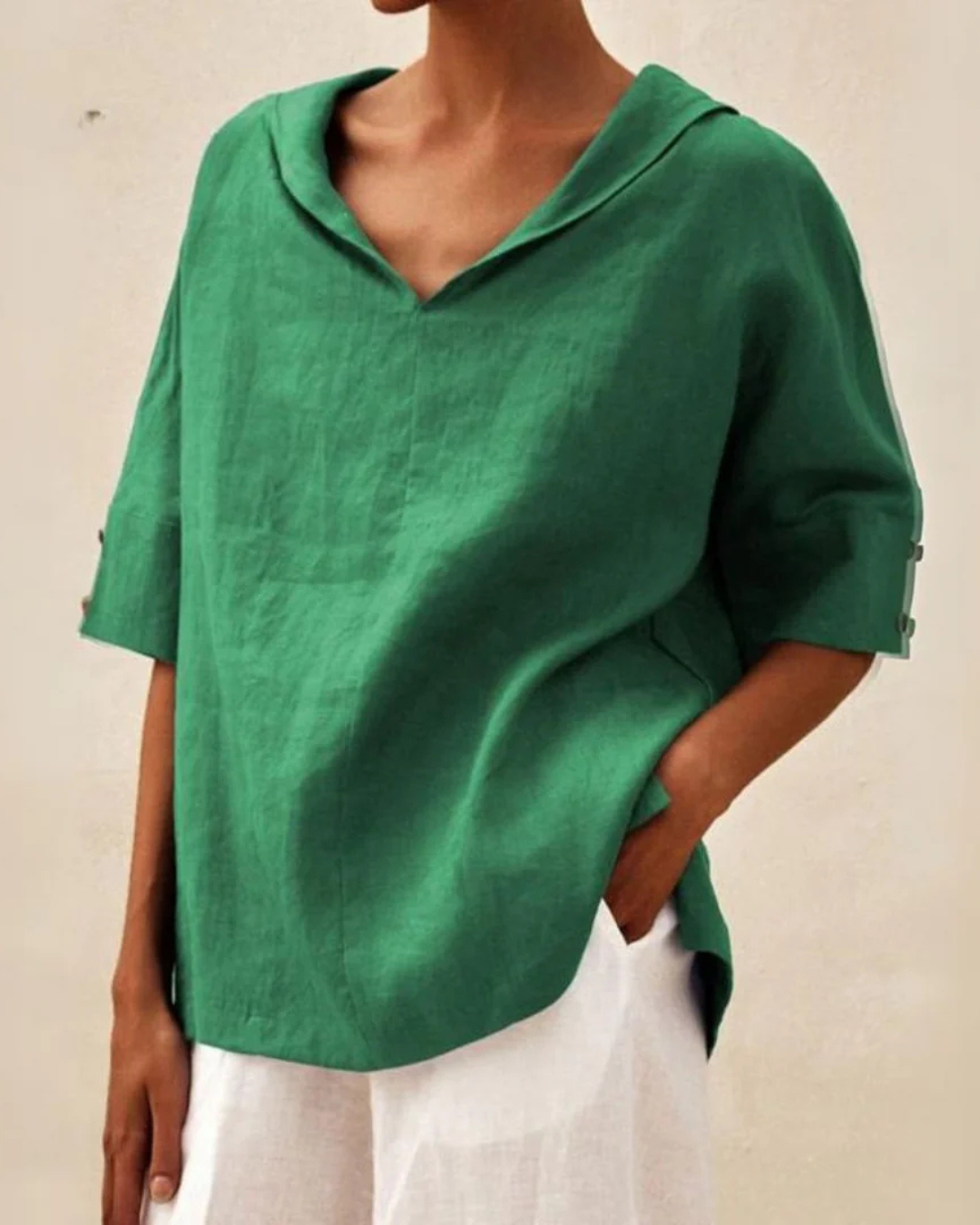 Relaxed Fit Cotton Shirt for Ladies - ModishWorld