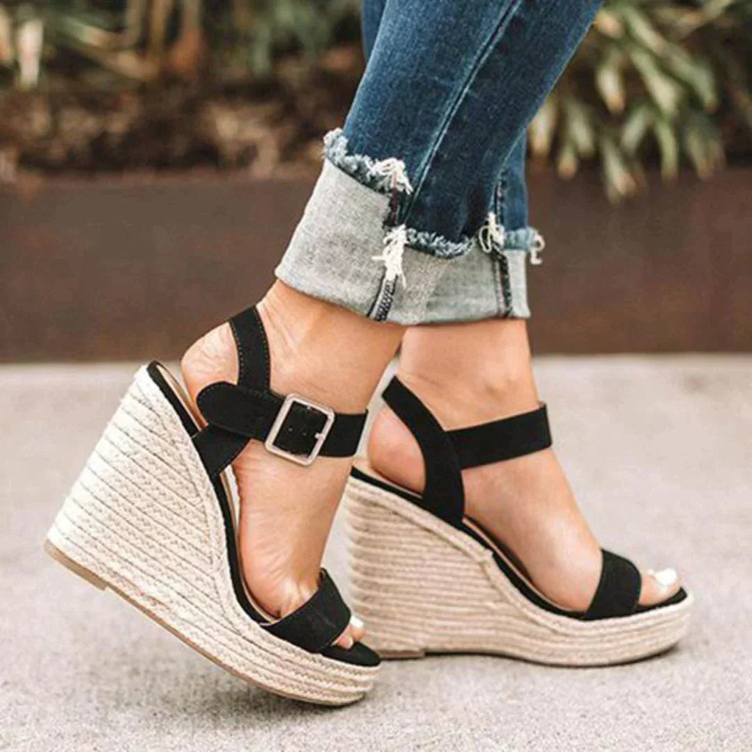 Fashionable High Heel Wedge Sandals for Women