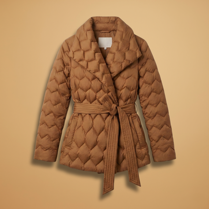 Ladies Warm Trench Coat with Pockets - Modish World