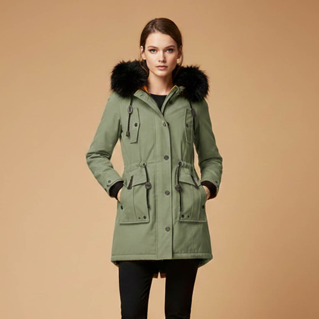 Waterproof Women's Hooded Winter Coat