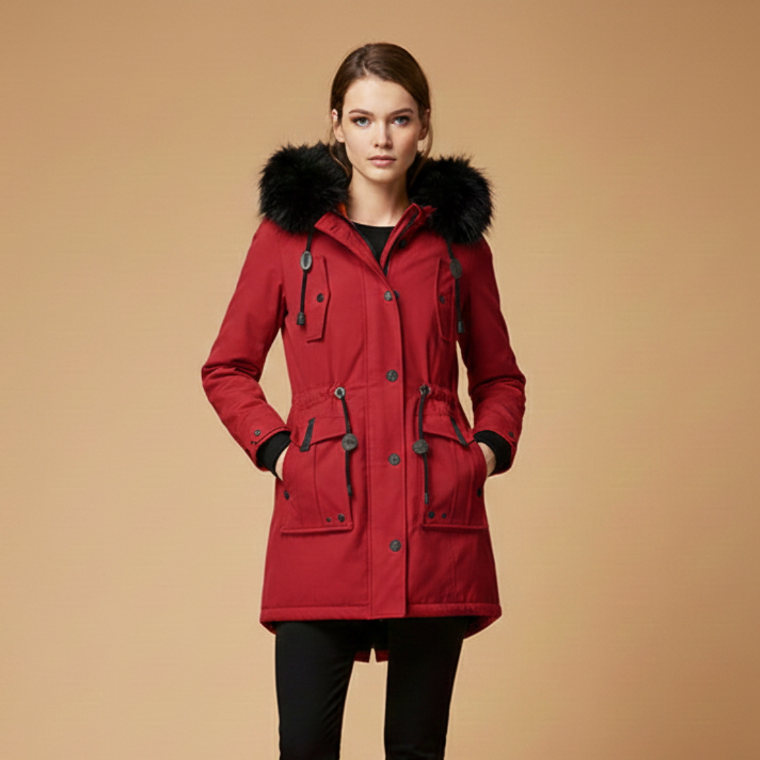 Waterproof Women's Hooded Winter Coat