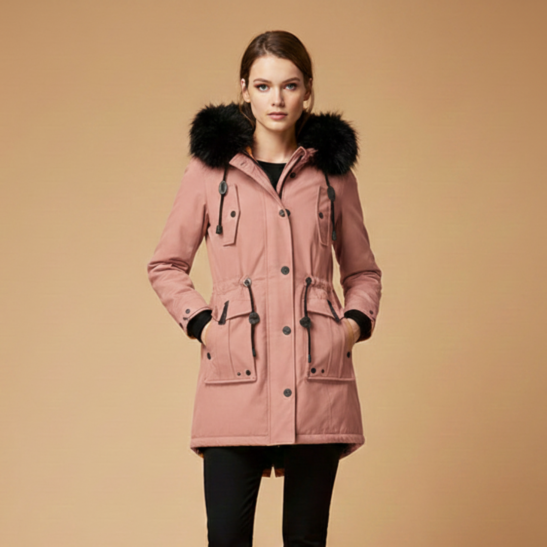 Waterproof Women's Hooded Winter Coat