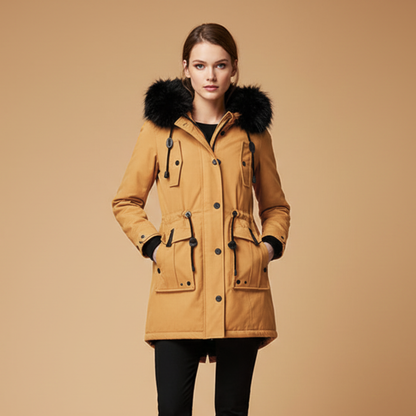 Waterproof Women's Hooded Winter Coat