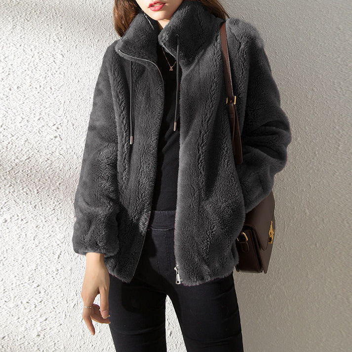 Luxurious Faux Fur Winter Coat for Women