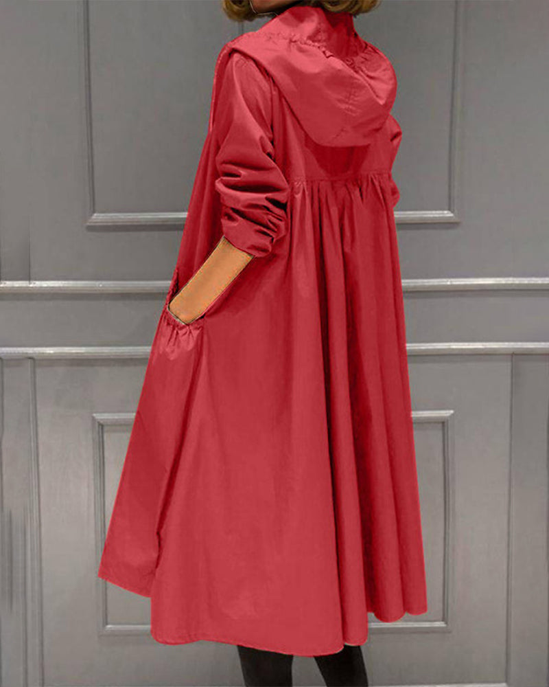 Waterproof Women's Hooded Parka Coat