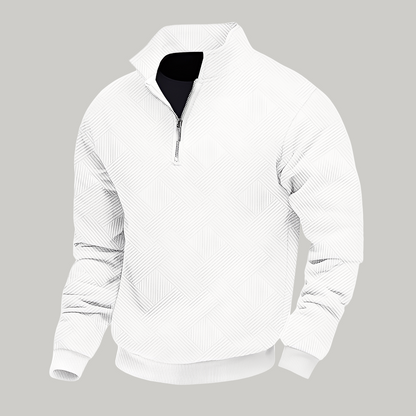 Men's Lightweight Quarter Zip Pullover Sweater