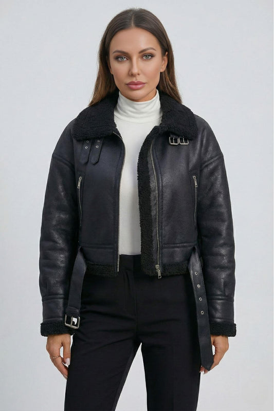 Chic Faux Fur Parka Coat for Women - Modish World