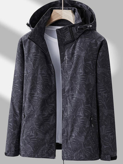 Rainproof Ladies Hooded Waterproof Coat
