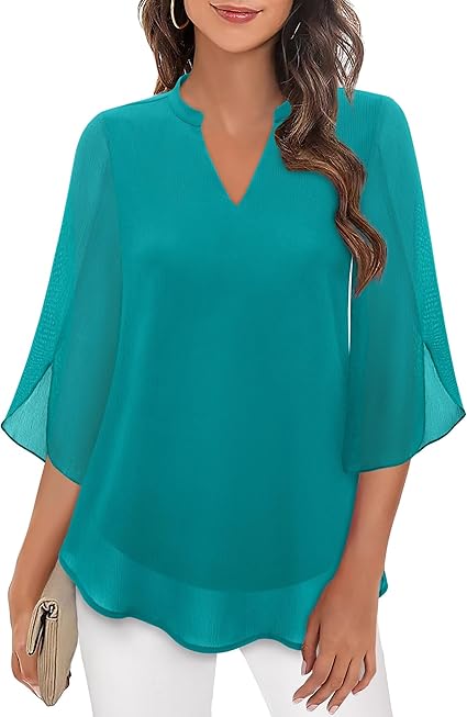 Elegant Women's Breathable Shirt