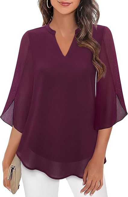 Elegant Women's Breathable Shirt