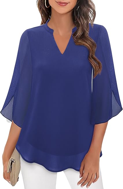 Elegant Women's Breathable Shirt