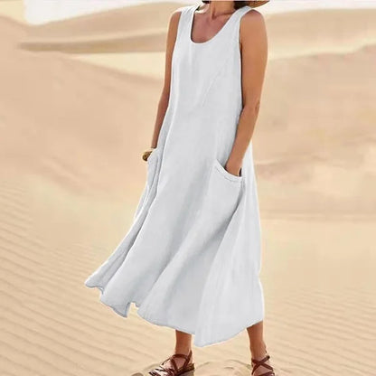 Stylish Elegant Loose Fit Women's Dress