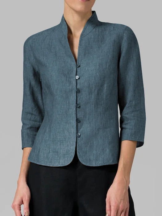 Elegant Chinese Style Women's Blouse