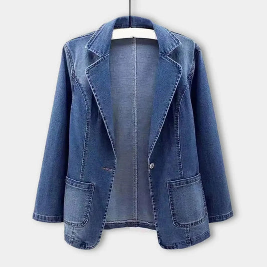 Classic Blue Jeans Jacket - ModishWorld