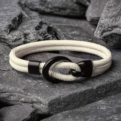 Unique Braided Leather Men's Wristband