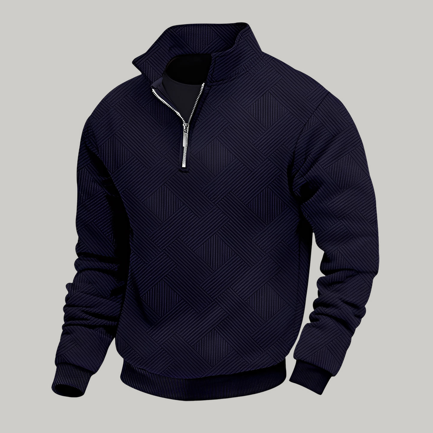 Men's Lightweight Quarter Zip Pullover Sweater