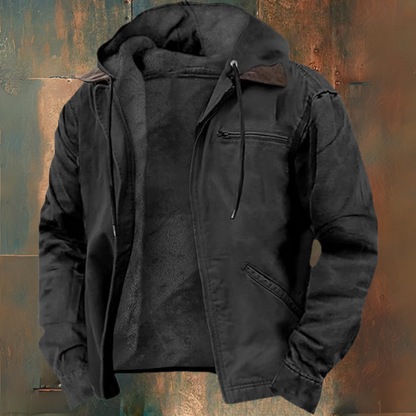 Warm Hooded Coat for Men