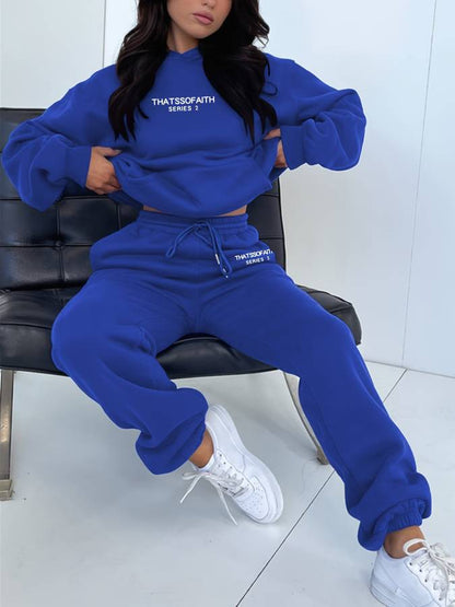 Comfy Women's Hoodie and Sweatpant Set