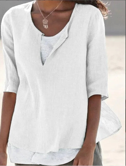 Relaxed Fit Loose Summer Top