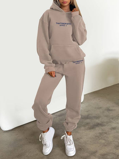 Comfy Women's Hoodie and Sweatpant Set