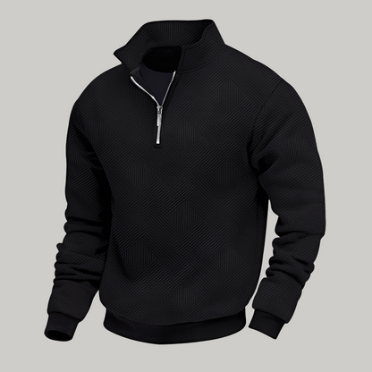 Men's Lightweight Quarter Zip Pullover Sweater