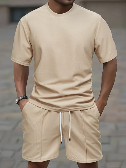Soft Relaxed Fit Mens Lounge Wear Set - ModishWorld