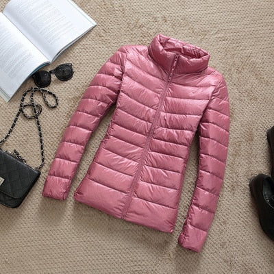Warm Women's Padded Parka Coat