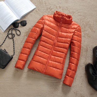 Warm Women's Padded Parka Coat