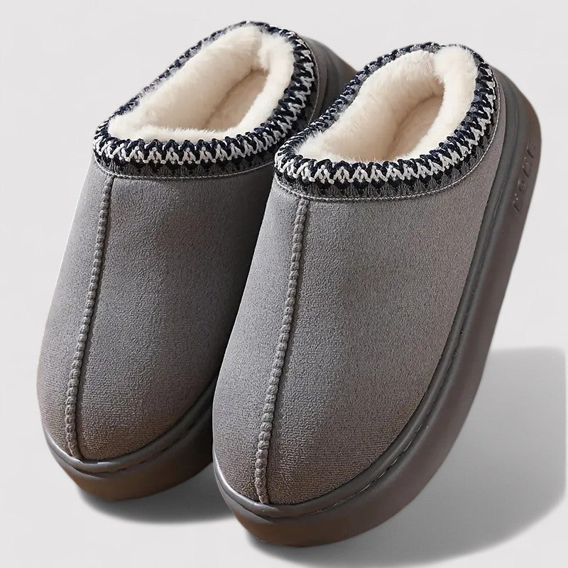 Warm Fleece Women's Slippers Easy Slip On - Modish World