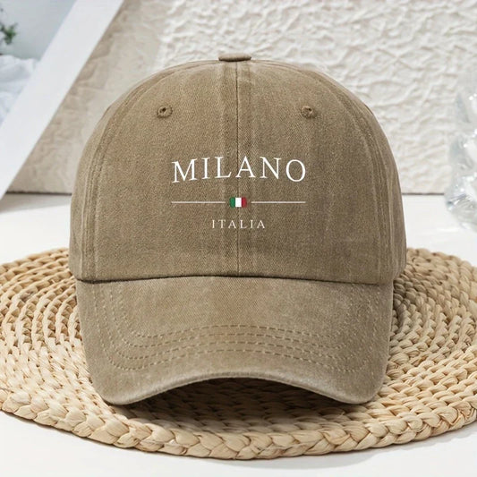 Classic Italian Milano Baseball Hat - ModishWorld
