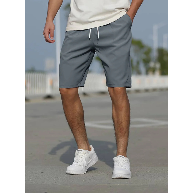 Men's Relaxed Fit Elastic Waist Shorts - ModishWorld