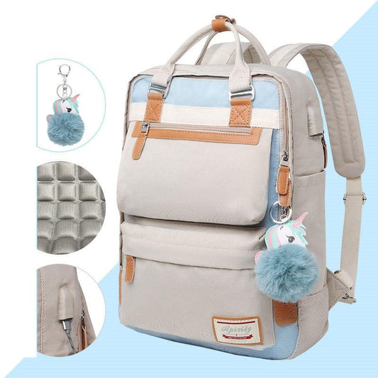 Waterproof Ladies Laptop Backpack 15.6 Inch - ModishWorld